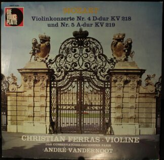 Die Volksplatte SMVP 8059 - Mozart Vioolconcerten Nrs 4 & 5
