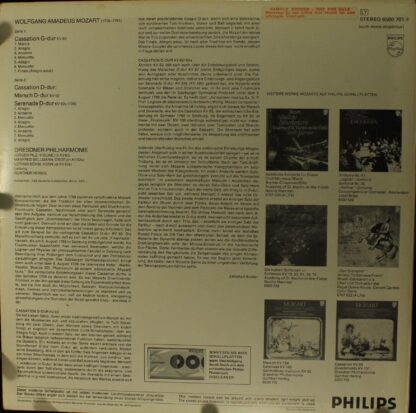 Philips 6500 701 - Cassationen KV 63 Und KV 62/62a (100) - Image 2