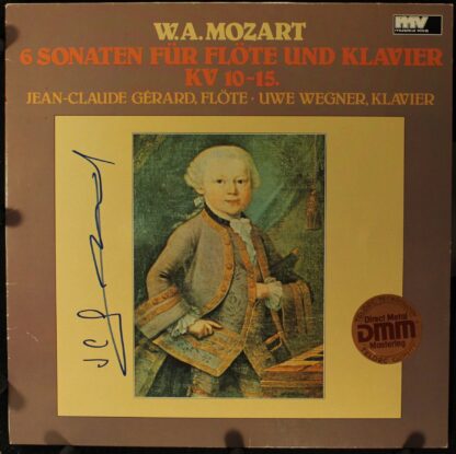 Musica Viva (2) MV 30-1100 - 6 Sonaten Für Flöte Und Klavier