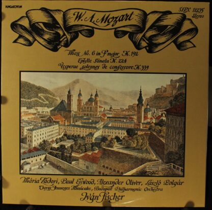 Hungaroton SLPX 12235 - Mass No. 6 In F Major K. 192 / Epistle S