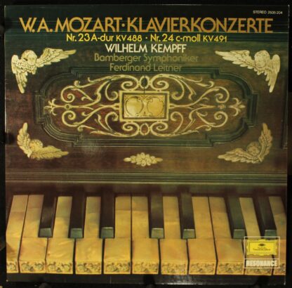 Deutsche Grammophon 2535 204 - Klavierkonzerte Nr. 23 A-Dur KV 4