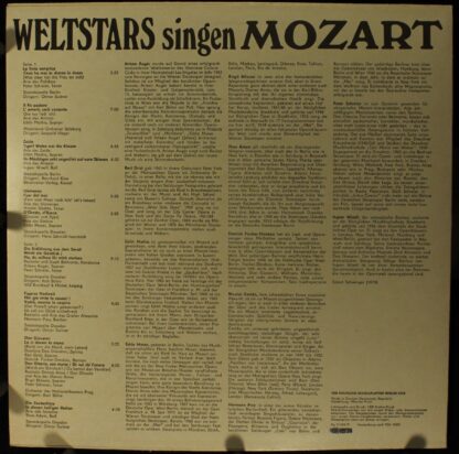 Eterna 8 27 067 - Weltstars Singen Mozart - Image 2