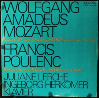 Eterna 8 25 869 - Konzert Für Zwei Klaviere Und Orchester Es-dur