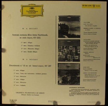 Deutsche Grammophon 139 004 SLPM - Serenata Nocturna (Eine Klein - Image 2