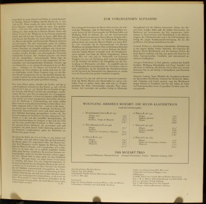 Harmonia Mundi HM 30172 L - Die Sechs Klaviertrios - Image 6