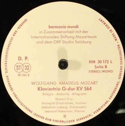 Harmonia Mundi HM 30172 L - Die Sechs Klaviertrios - Image 7
