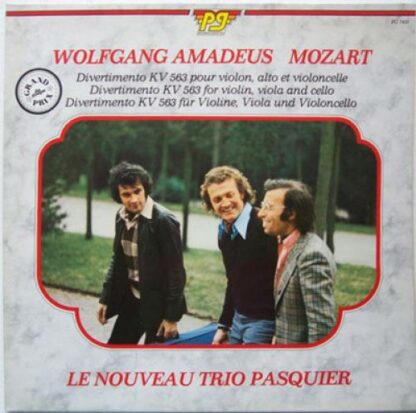 PGH Records PG 74.33 - Divertimento Kv 563 Pour Violon Alto Et V
