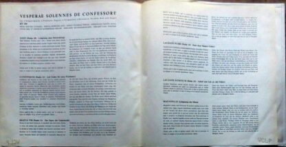 His Master's Voice WALP 517 - Vesperae Solennes De Confessore / - Image 6