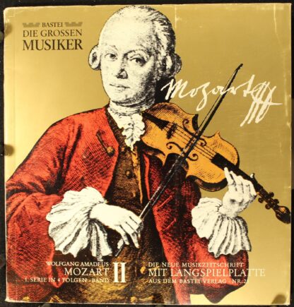 Bastei BDGM 25 - Die Grossen Musiker: Mozart - 1. Serie In 4 Fol