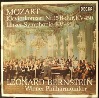DECCA SET 332 - Klavierkonzert Nr. 15 B-Dur,  KV 450 / Linzer-Sy