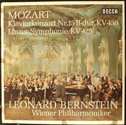 DECCA SET 332 - Klavierkonzert Nr. 15 B-Dur,  KV 450 / Linzer-Sy