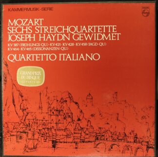 Philips S-C 71 AX 301 - Sechs Streichquartette Joseph Haydn Gewi