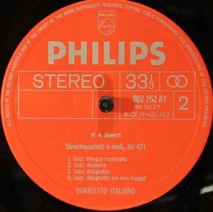 Philips S-C 71 AX 301 - Sechs Streichquartette Joseph Haydn Gewi - Image 9
