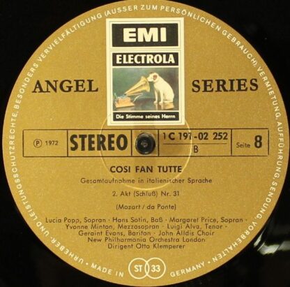 His Master's Voice 1 C 191-02249 / 52 - Cosi Fan Tutte - Image 9