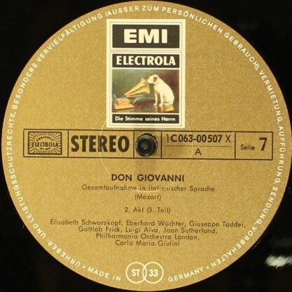 Die Stimme Seines Herrn 1C 149-00 504/07 - Don Giovanni - Image 5