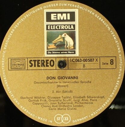 Die Stimme Seines Herrn 1C 149-00 504/07 - Don Giovanni - Image 6