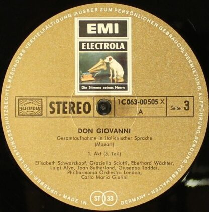 Die Stimme Seines Herrn 1C 149-00 504/07 - Don Giovanni - Image 9