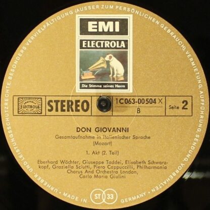 Die Stimme Seines Herrn 1C 149-00 504/07 - Don Giovanni - Image 12