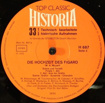 Top Classic Historia H-687/H-688/H-689 - Die Hochzeit Des Figaro - Image 11