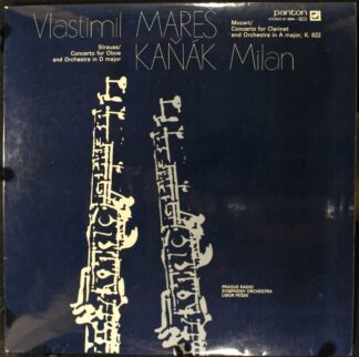 Panton 81 0694-1011 - Concerto For Concerto For Clarinet And Orc