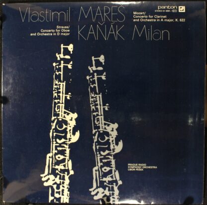 Panton 81 0694-1011 - Concerto For Concerto For Clarinet And Orc