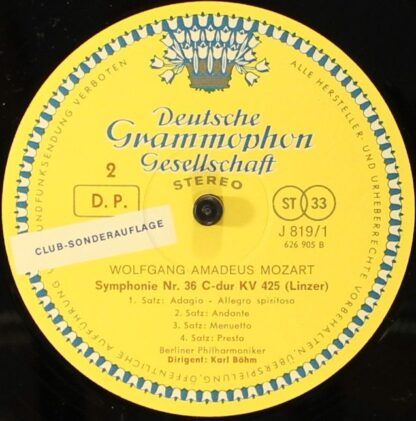 Deutsche Grammophon J 819 - Die Grossen Symphonien - Image 4