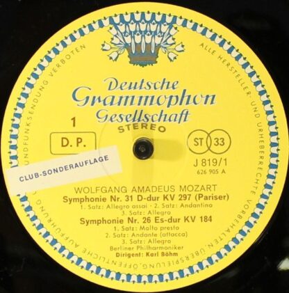 Deutsche Grammophon J 819 - Die Grossen Symphonien - Image 3