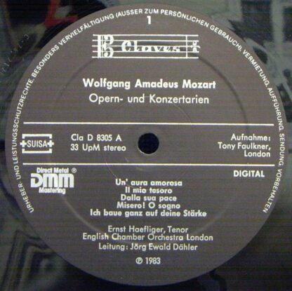 Claves D 8305 - Mozart Arien - Image 3