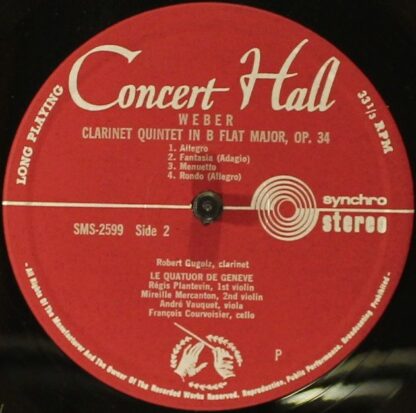 Concert Hall SMS 2599 - Clarinet Quintets - Image 3