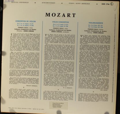 Concert Hall SMS 2766 - Konzerte Fur Violine Und Orchester Nr 2 - Image 2