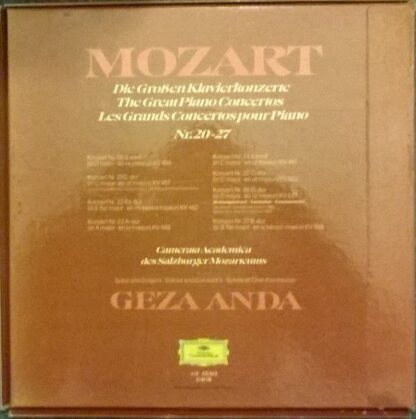 Deutsche Grammophon 2740 138 - Die Großen Klavierkonzerte • The - Image 2