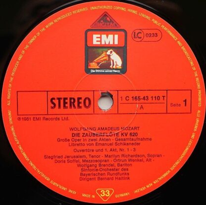 His Master's Voice 165-43 110/12 - Die Zauberflöte - Image 4