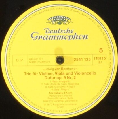 Deutsche Grammophon 2733 004 - Beethoven Edition: Die Streichtri - Image 6