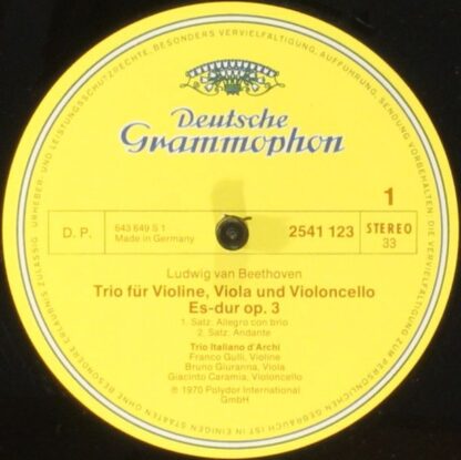 Deutsche Grammophon 2733 004 - Beethoven Edition: Die Streichtri - Image 8