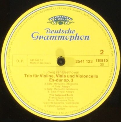 Deutsche Grammophon 2733 004 - Beethoven Edition: Die Streichtri - Image 9