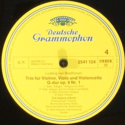 Deutsche Grammophon 2733 004 - Beethoven Edition: Die Streichtri - Image 10