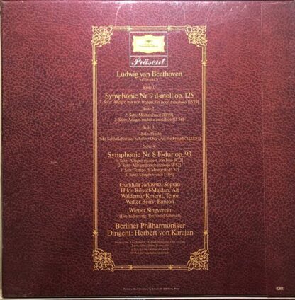 Deutsche Grammophon 2726 503 - Symphonie Nr. 9 - Symphonie Nr. 8 - Image 3