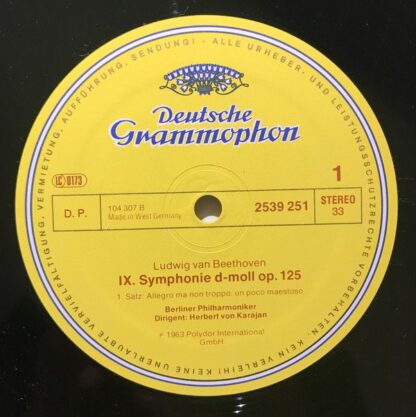 Deutsche Grammophon 2726 503 - Symphonie Nr. 9 - Symphonie Nr. 8 - Image 7