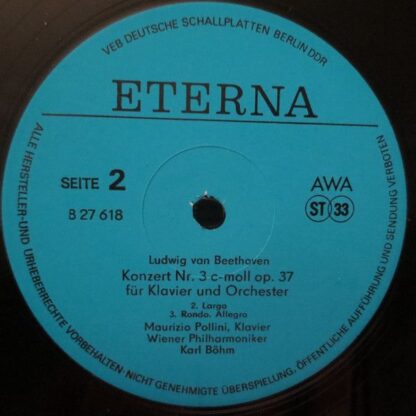 Eterna 8 27 618 - Klavierkonzert Nr. 3 C-Moll Op.37 - Image 4