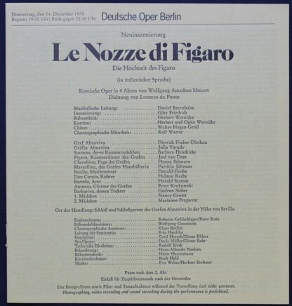 EMI-Electrola Köln C 191-02134/7 - Le Nozze di Figaro (Die Hochz - Image 5