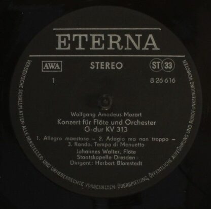 Eterna 8 26 616 - Konzert Für Flöte Und Orchester G-dur Kv 313 - - Image 3