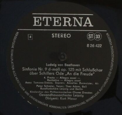 Eterna 8 26 421-422 - Sinfonie Nr. 9 D-moll Op. 125 (Mit Schlußc - Image 8
