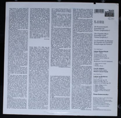 Koch Schwann Musica Mundi Lp 111 050 FA - Violinkonzert /Septett - Image 2