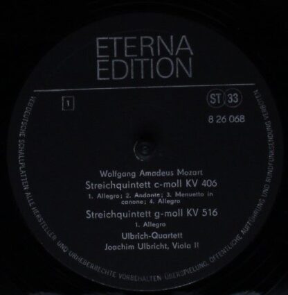 Eterna 8 26 068 - Streichquintett C-moll KV 406 / Streichquintet - Image 3
