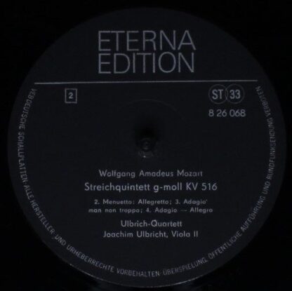 Eterna 8 26 068 - Streichquintett C-moll KV 406 / Streichquintet - Image 4