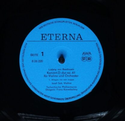 Eterna 8 26 220 - Konzert Für Violin Und Orchester D-dur Op. 61 - Image 3
