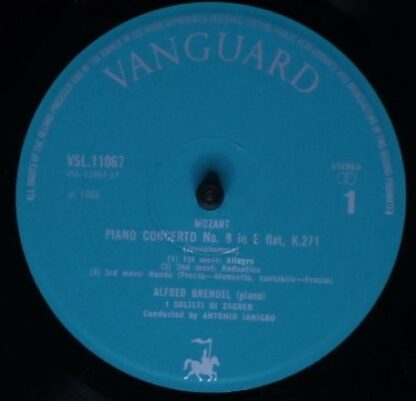 Vanguard VSL 11067 - Piano Concertos In E Flat, K.271 & K.449 - Image 3