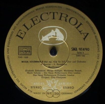 Electrola SMA 91489/90 - Ludwig Van Beethoven: Missa Solemnis - Image 5