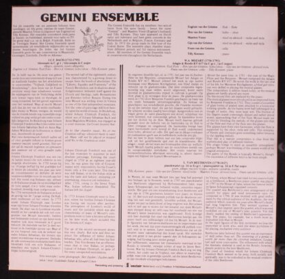 Sonclair 7G 150600 - Gemini Ensemble - Image 2
