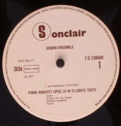 Sonclair 7G 150600 - Gemini Ensemble - Image 3
